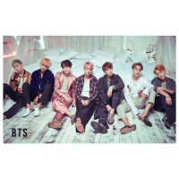 Плакат БТС BTS 4 - вид 1 мініатюра