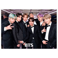 Плакат БТС BTS 5 - вид 1 мініатюра