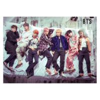Плакат БТС BTS 6 - вид 1 мініатюра
