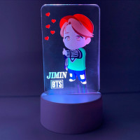 Светильник ночник Пак Чи Мин (Jimin) BTS Bangtan Boys БТС K-POP USB - вид 1 миниатюра