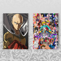 Скетчбук Аниме One-Punch Man - вид 1 миниатюра