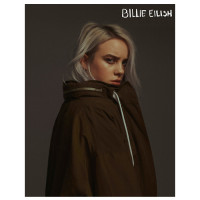 Плакат Біллі Айліш Billie Eilish №4 - вид 1 мініатюра