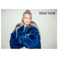 Плакат Біллі Айліш Billie Eilish №5 - вид 1 мініатюра