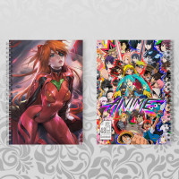 Скетчбук Аніме Evangelion - вид 1 мініатюра