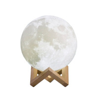 Настільный Світильник-нічник Місячне Сяйво 3D MOON LAMP 15 см (7289) - вид 1 мініатюра
