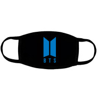 Маска захисна БТС BTS K-POP, Бантани Blue - вид 1 мініатюра