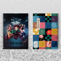 Скетчбук Клинок, рассекающий демонов Kimetsu no Yaiba 2 - вид 1 миниатюра