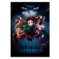 Плакат Клинок, що знищує демонів Kimetsu no Yaiba