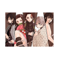 Плакат Клинок, що знищує демонів Kimetsu no Yaiba 2