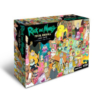 Настольная игра Рик и Морти Rick and Morty - вид 1 миниатюра