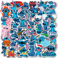 Набор стикеров Стич Stitch 50 шт - вид 1 миниатюра