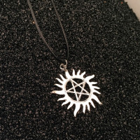 Кулон Пентаграма Надзвичайне Supernatural - вид 1 мініатюра