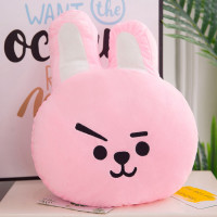 Подушка Рожевий Кролик Cooky Кукі, створений Чонгуком, BT21, BTS, K-POP, К ПОП БТС 40 см