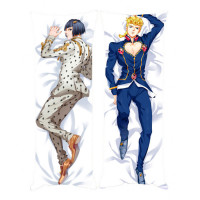 Дакімакура Бруно Бучелатті і Джорно Джованна JoJo's Bizarre Adventure Подушка Обіймашка 150 х 50 - вид 1 мініатюра