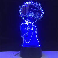 Світильник-нічник Кіллуа Хантер і Хантер Killua Zoldyck Hunter x Hunter 16 кольорів 3D USB (8221) - вид 1 мініатюра