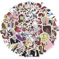 Набір стікерів Ґравіті Фолз - Gravity Falls 50 шт (8233) - вид 1 мініатюра
