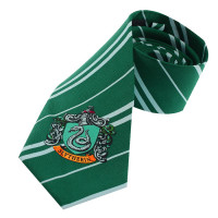 Краватка шкільна форма Гоґвортс факультет Слизерин - Harry Potter, Hogwarts robe, house Slytherin (8355) - вид 1 мініатюра