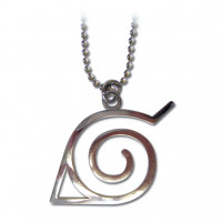 Кулон Наруто знак деревни Коноха, деревни Скрытого Листа - Naruto, Konoha pendant (8376)