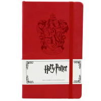 Блокнот Гарри Поттер, факультет Гриффиндор с оттиском - Harry Potter, Hogwarts, house Gryffindor (8385) - вид 1 миниатюра