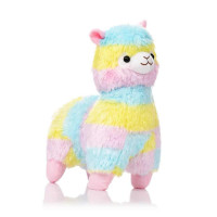 М'яка іграшка Симпатична Альпака Alpaca Plush райдужна (8403) - вид 1 мініатюра