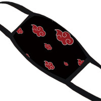 Маска Наруто Акацуки принт плаща - Naruto, Akatsuki (8416) - вид 1 миниатюра