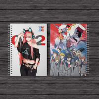Скетчбук Коханий у Франксі 02 меломан - DARLING in the FRANXX (8425) - вид 1 мініатюра