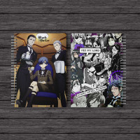 Скетчбук Темный Дворецкий Сиэль, Себастьян - Black Butler (8428) - вид 1 миниатюра