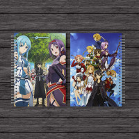 Скетчбук Мистецтво Меча Онлайн Кіріто, Сінон, Конно - Sword Art Online (8436) - вид 1 мініатюра