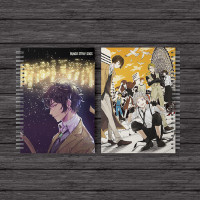 Скетчбук Бродячі пси літератури, Осаму Дазай - Bungou Stray Dogs (8445) - вид 1 мініатюра