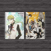 Скетчбук Бродячі пси літератури, Доппо Кунікіда - Bungou Stray Dogs (8446) - вид 1 мініатюра
