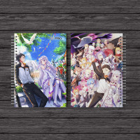 Скетчбук Життя з нуля Емілія і Нацукі - Re:Zero (8447) - вид 1 мініатюра