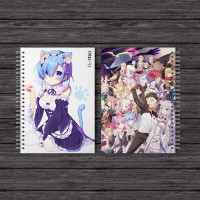 Скетчбук Життя з нуля Рем - Re:Zero (8448) - вид 1 мініатюра