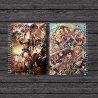 Скетчбук Атака титанов битва - Attack On Titan (8453) - вид 1 миниатюра
