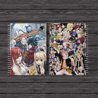 Скетчбук Фейрі тейл Нацу, Ерза, Грей, Люсі - Fairy Tail (8454) - вид 1 мініатюра
