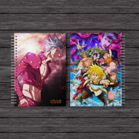 Скетчбук Сім смертних гріхів Бан - The Seven Deadly Sins - Nanatsu no Taizai (8468) - вид 1 мініатюра