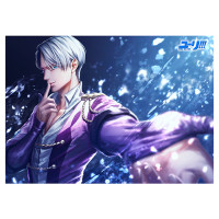 Плакат Юрі! На льоду. Віктор Никифоров - Yuri! on Ice (8490) - вид 1 мініатюра