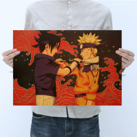 Плакат Наруто і Саске протистояння - Naruto (8509) - вид 1 мініатюра