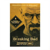 Плакат Пуститися берега, Хайзенберг - Breaking Bad (8534) - вид 1 мініатюра