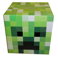 Маска Голова Крипер Майнкрафт - Minecraft (8542) - вид 1 миниатюра